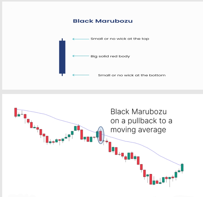 48. Black Marubozu Pattern