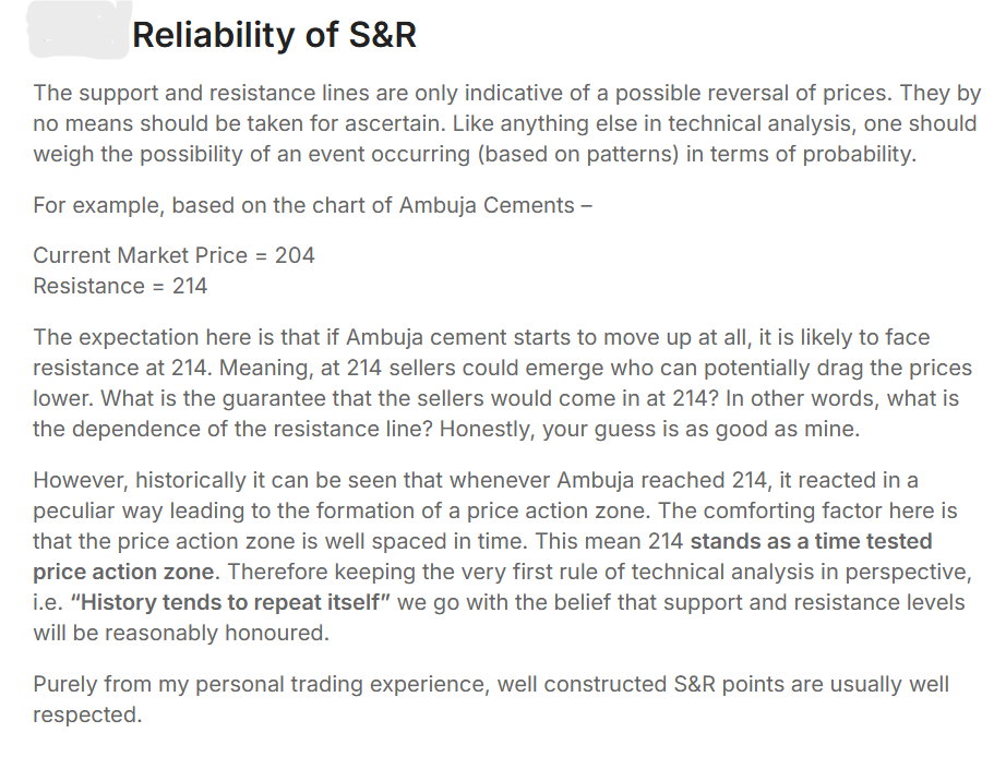 S&R Reliability Factors